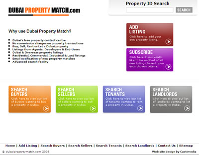 Dubai Property Match Site
